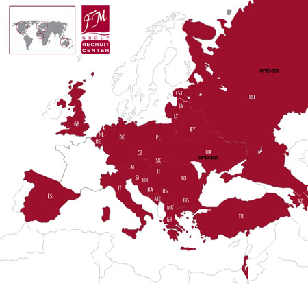 FM Group в странах мира